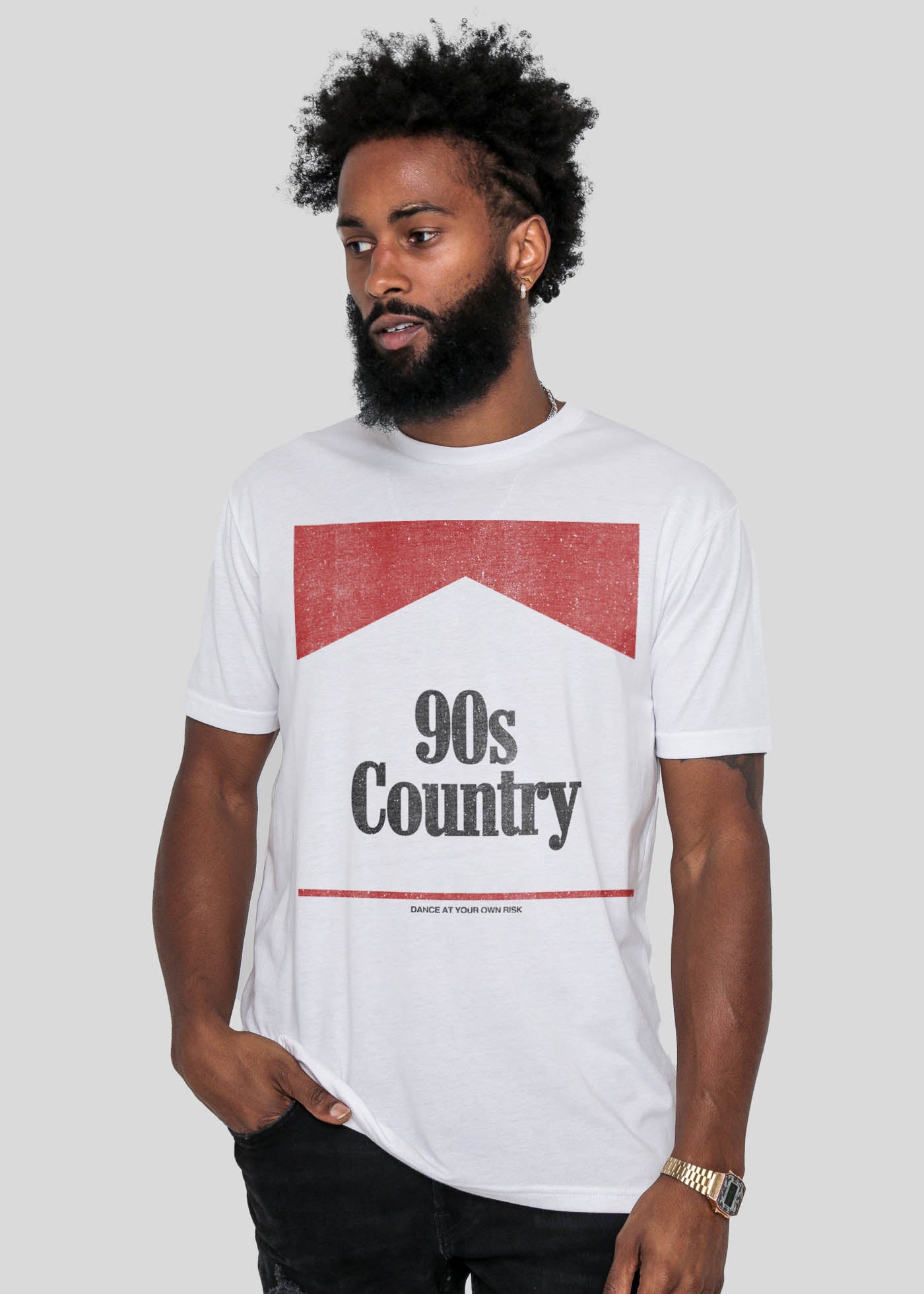 90s Country Men's White Classic T-Shirt