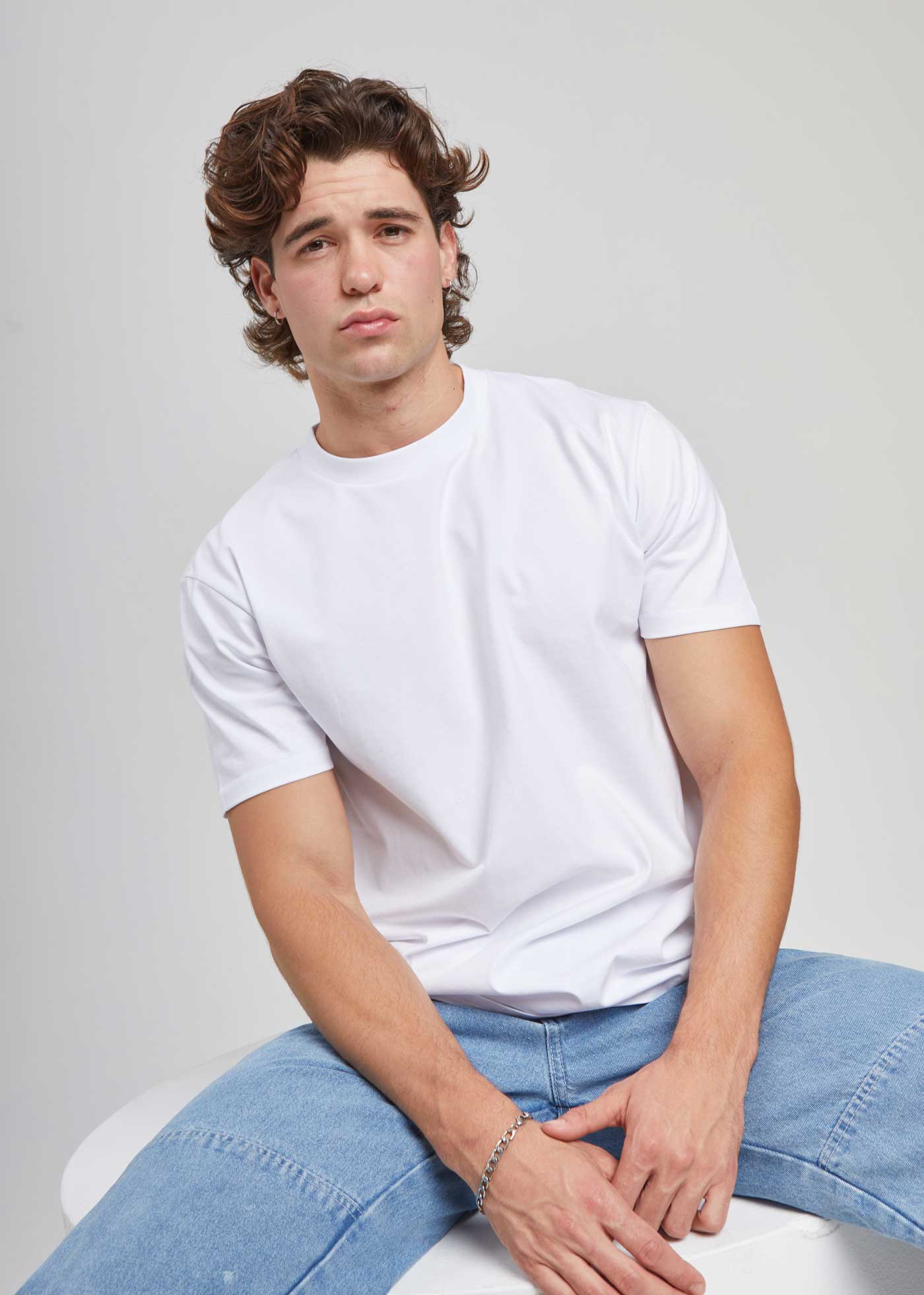 Men's White Heavyweight T-Shirt