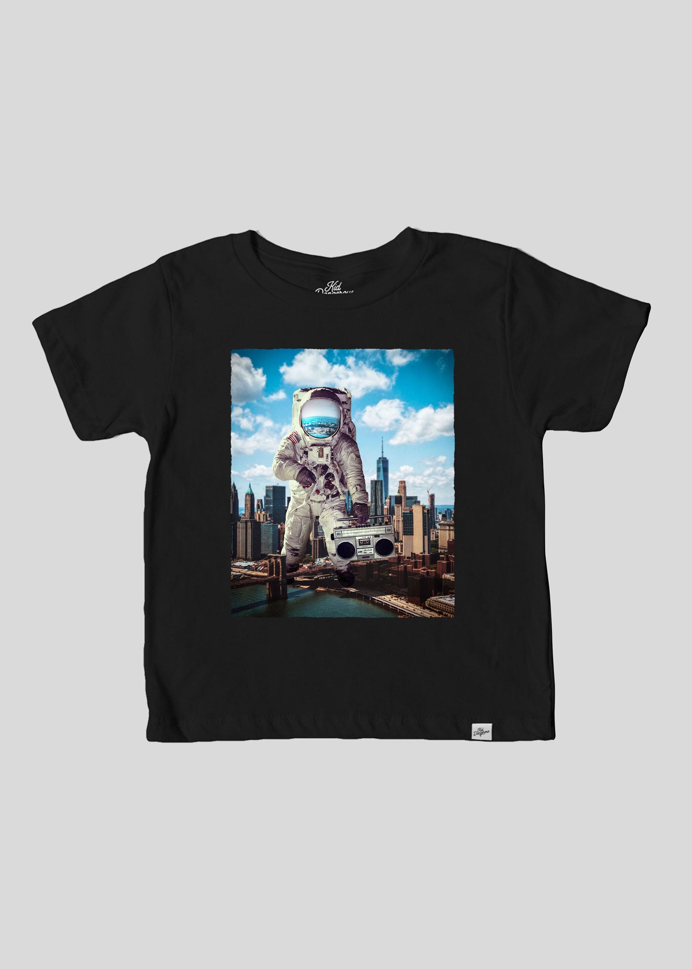 Astro NYC Kid's Black T-Shirt