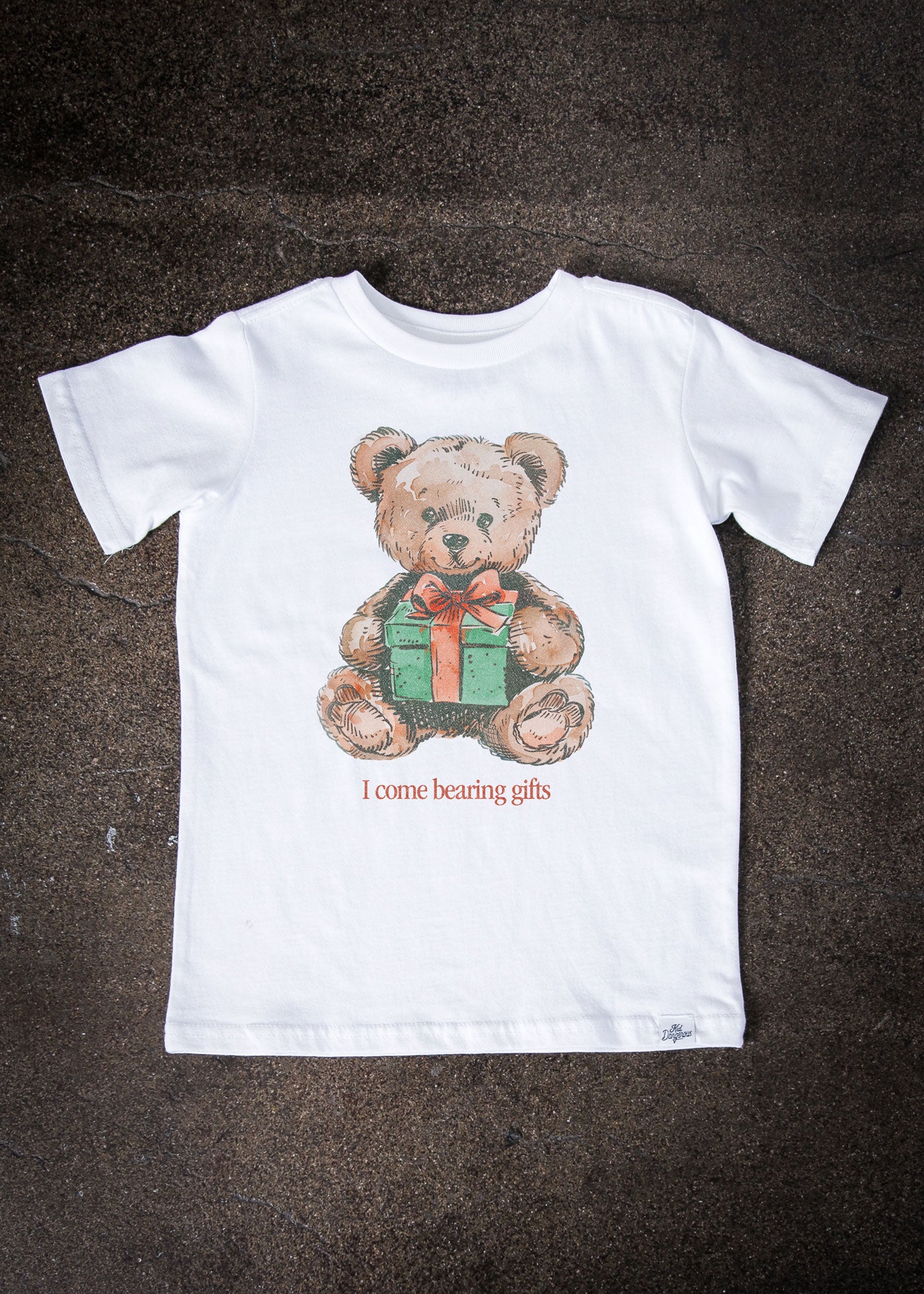 Bearing Gifts Kid's White T-Shirt