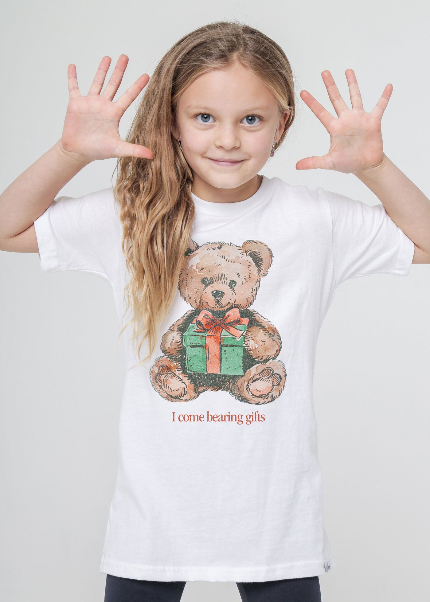 Bearing Gifts Kid's White T-Shirt