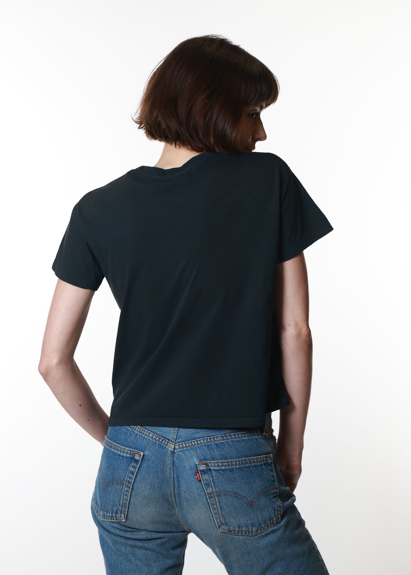 Bows Faded Black Classic Tee