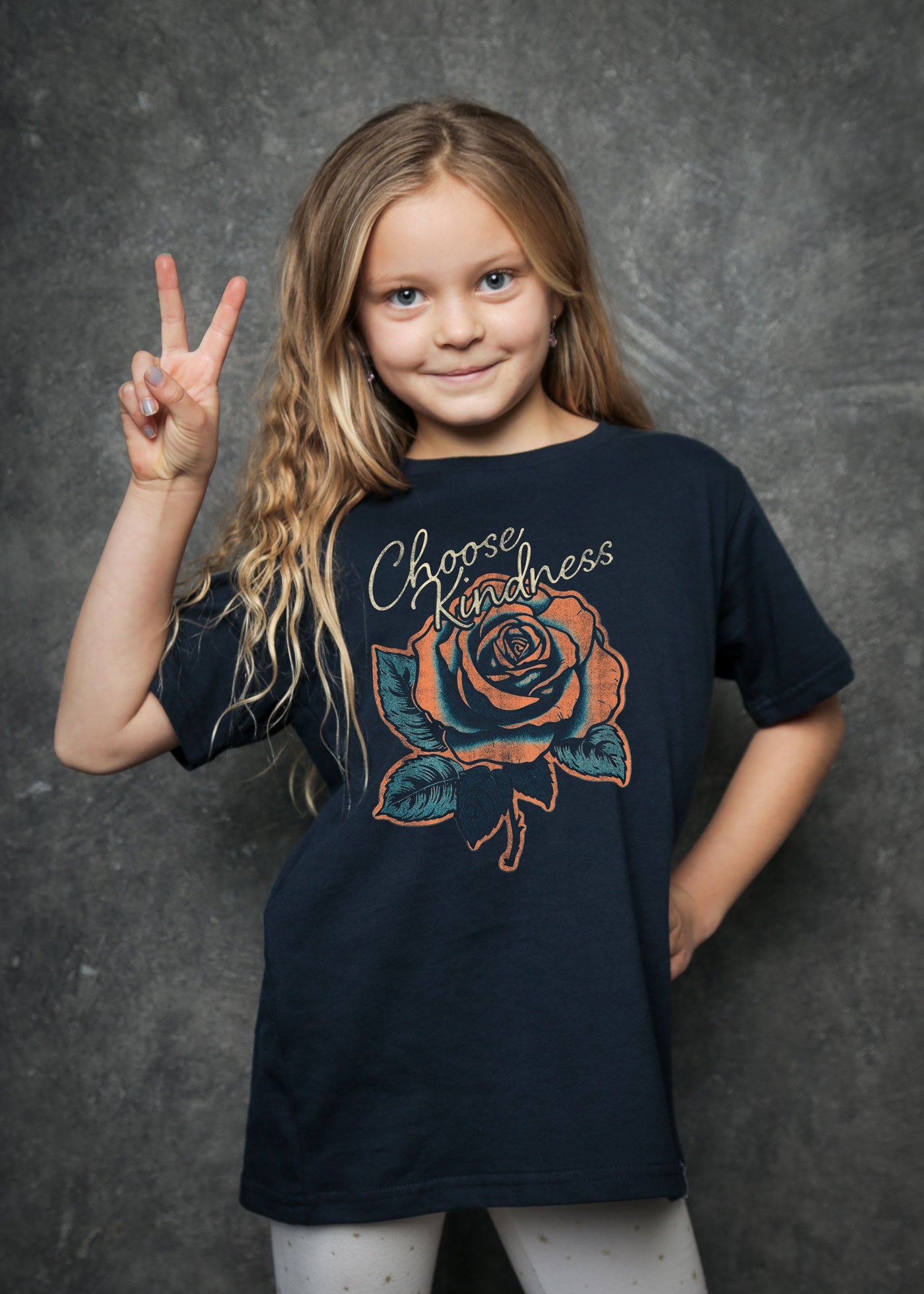 Choose Kindness Kid's Navy T-Shirt