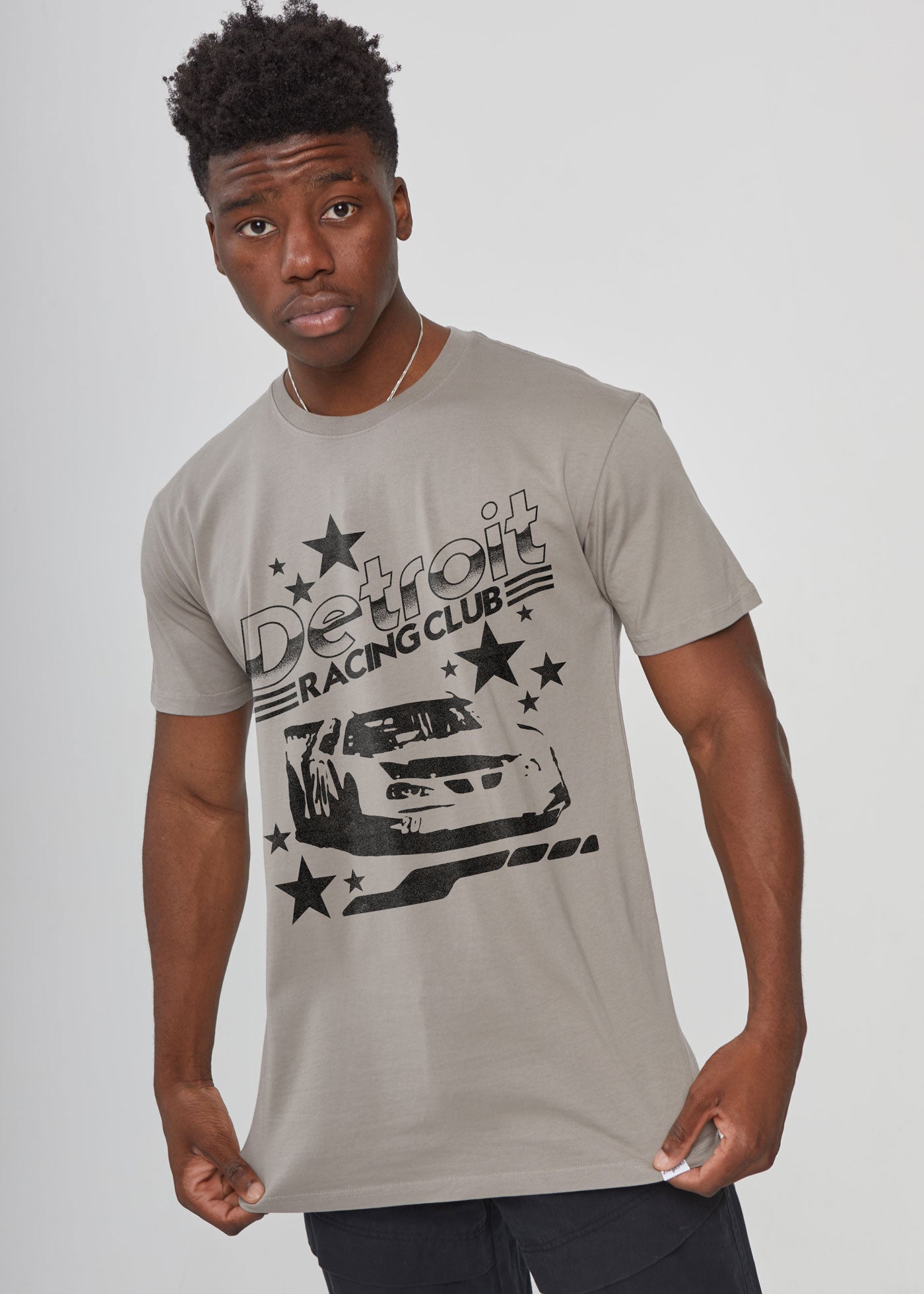 Detroit Racing Club Men's Faded Dust T-Shirt