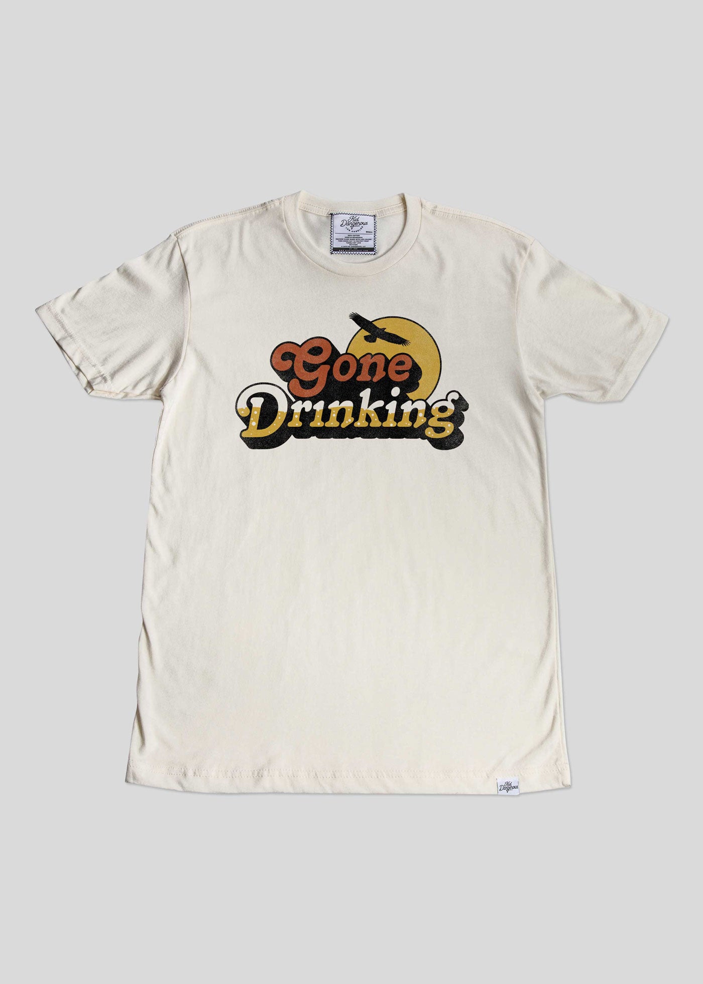 Gone Drinkin Men's Antique White Classic T-Shirt