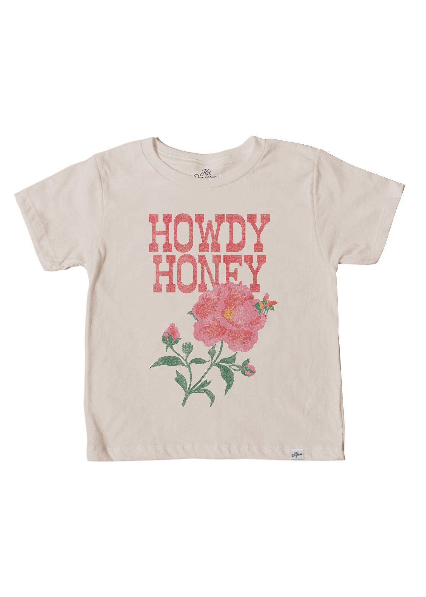 Howdy Honey Kid's Natural T-Shirt