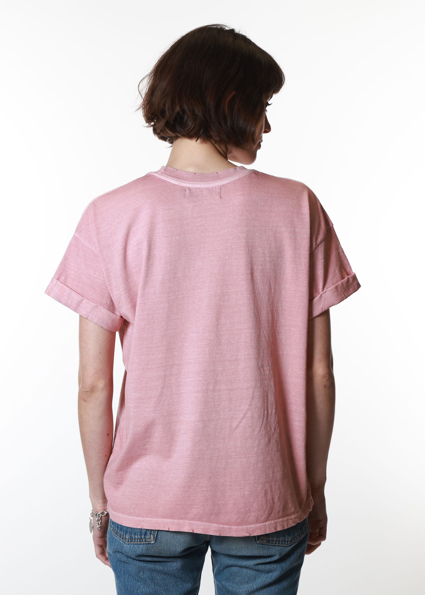 Howdy Honey Dusty Pink Boyfriend Tee