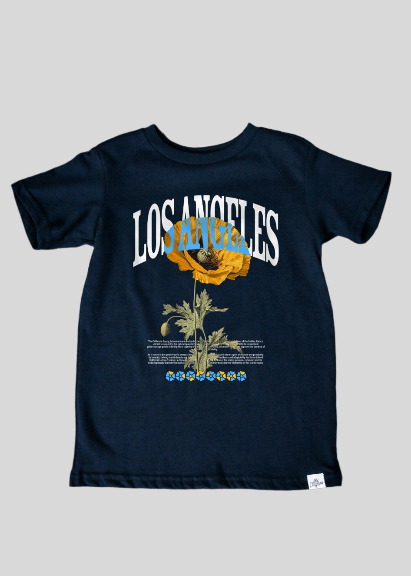 Los Angeles Poppy Kid's Navy T-Shirt