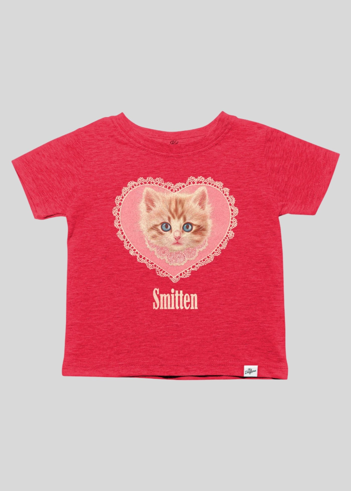 Smitten Kid's Heather Red T-Shirt