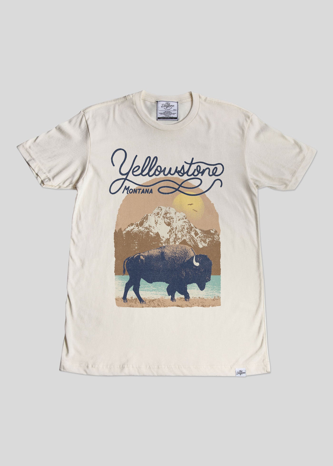 Yellowstone Bison Men's Antique White Classic T-Shirt