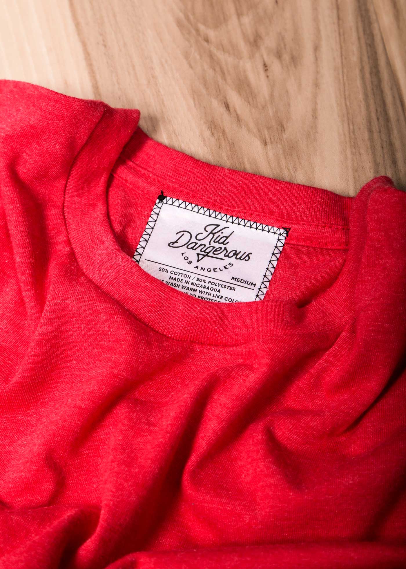 Men's Heather Red Classic Tee