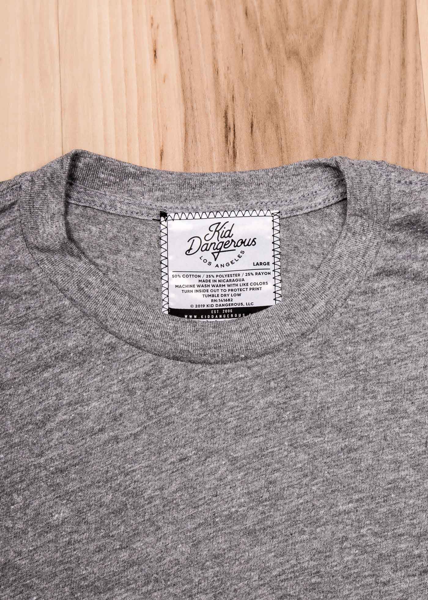 Men's Heather Grey Classic Tee