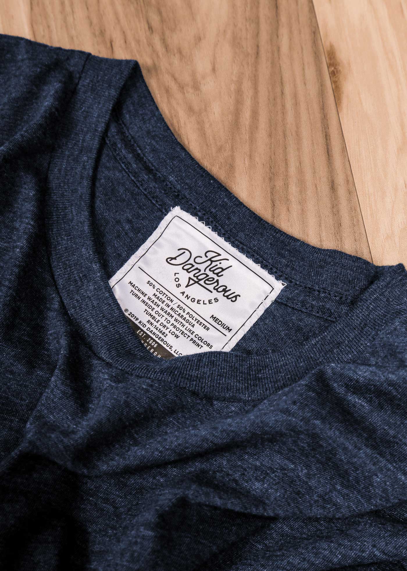 Men's Heather Navy Classic Tee