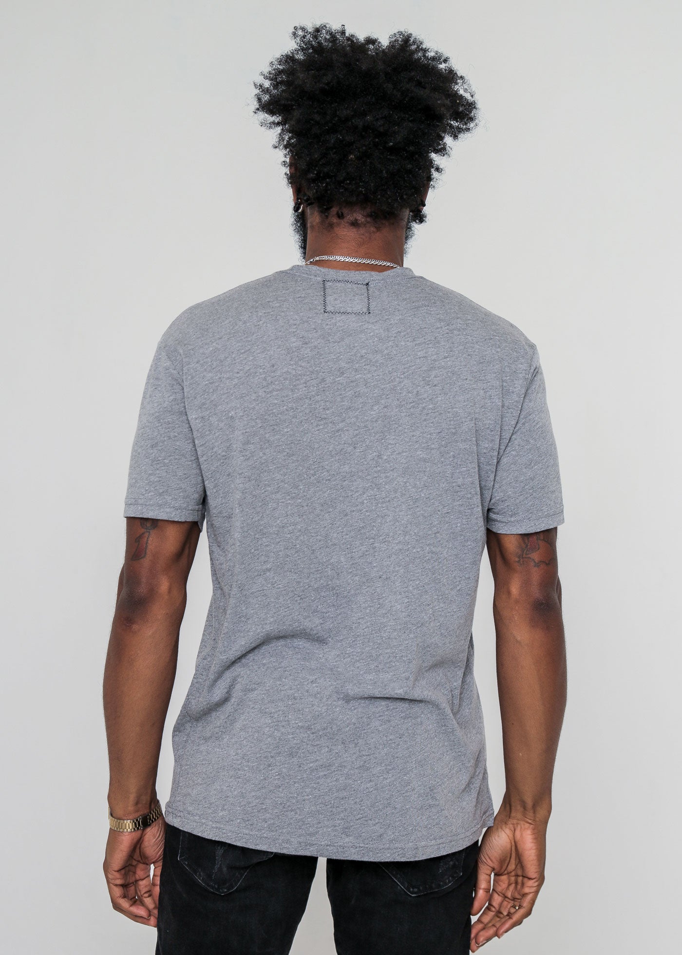 Men's Heather Grey Classic Tee