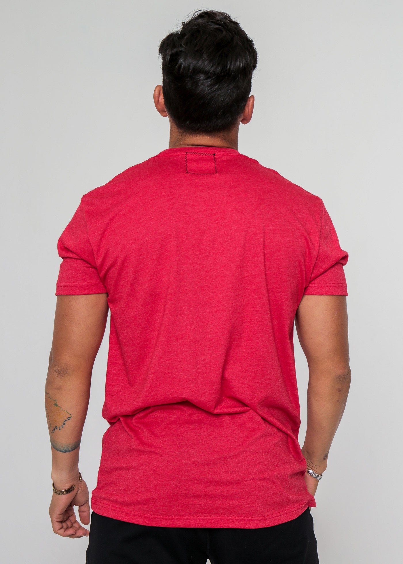 Men's Heather Red Classic Tee