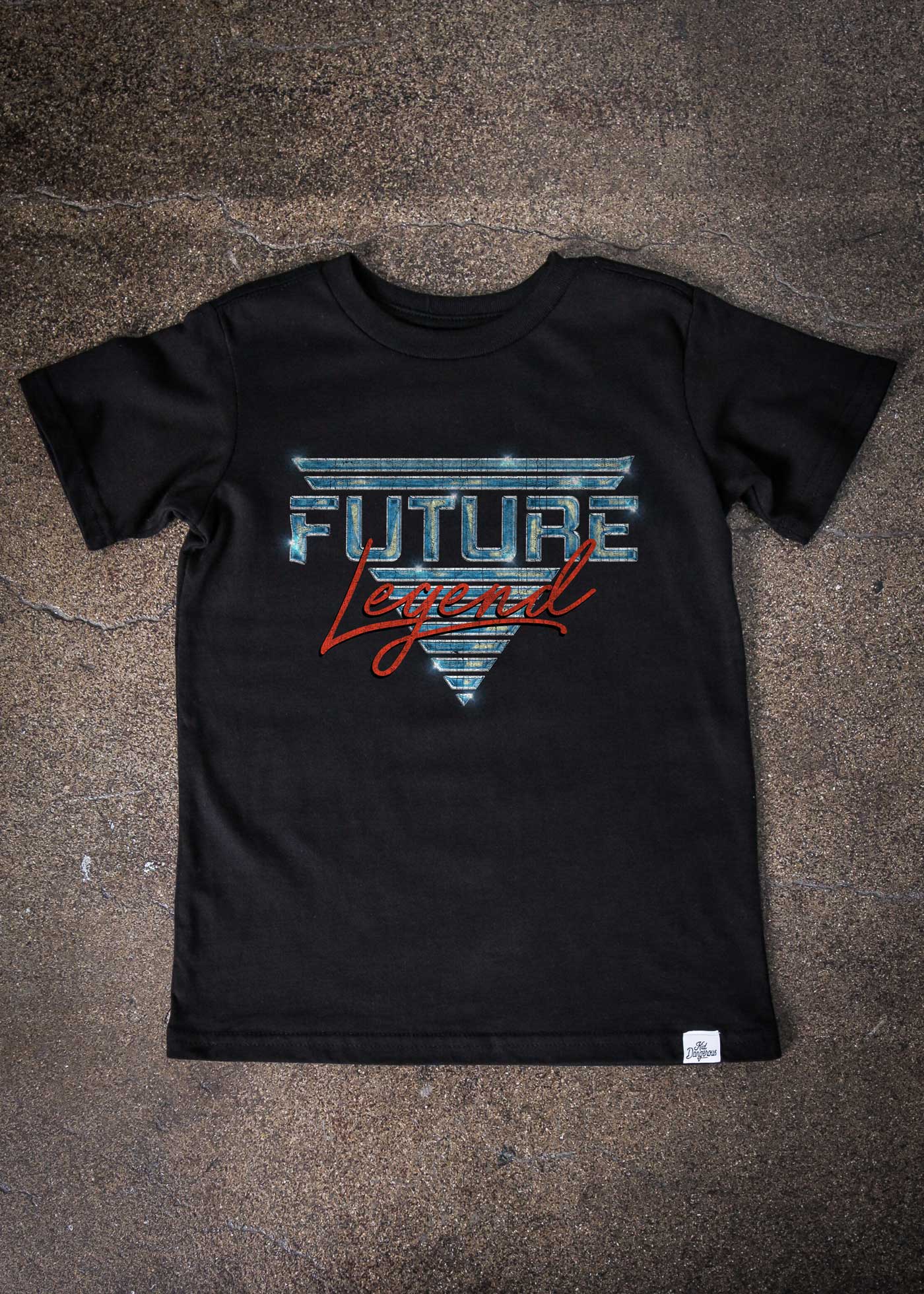 Future Legend Kid's Black T-Shirt