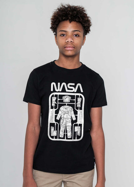 Toy NASA — T-Shirt Dangerous Astronaut Black Kid Kid\'s