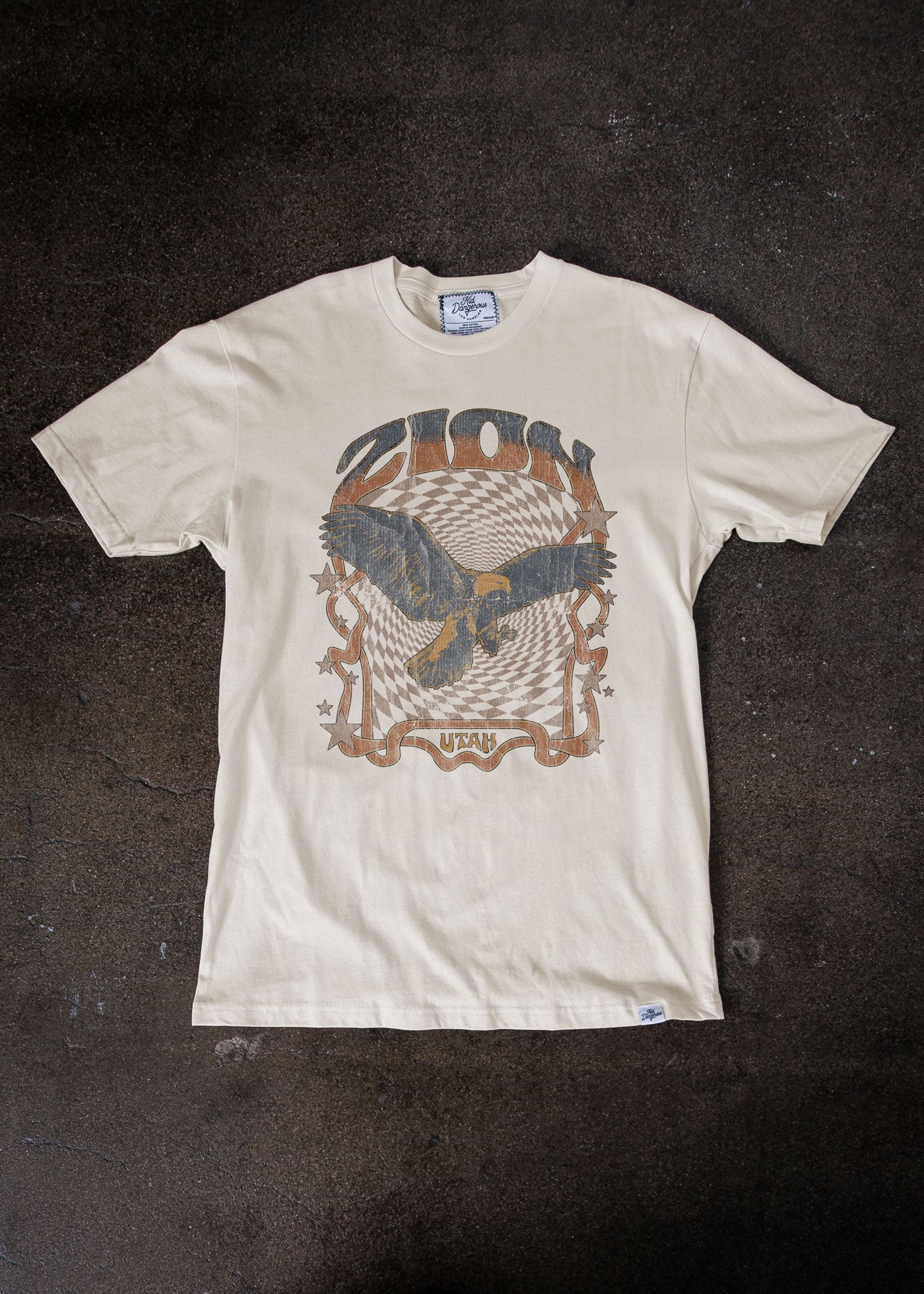 Zion Eagle Men's Antique White Classic T-Shirt