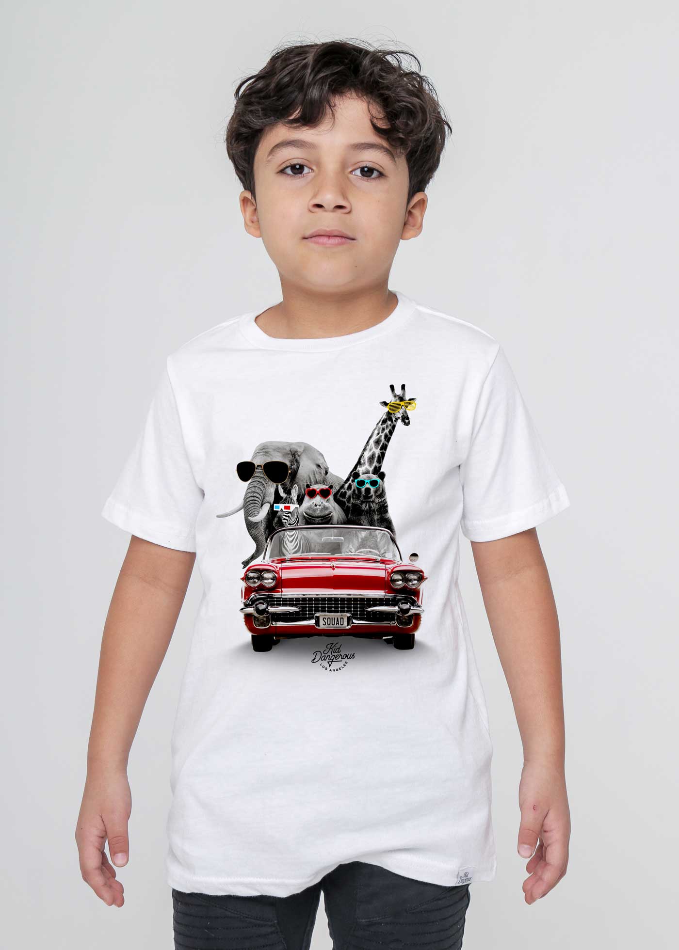 Zoo Mobile Kid's White T-Shirt